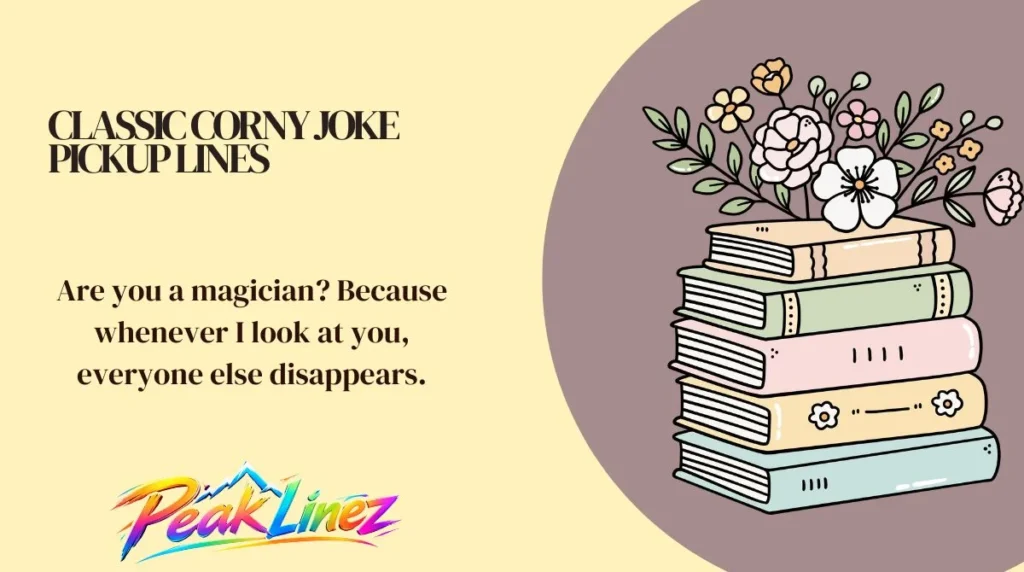 Classic Corny Joke Pickup Lines