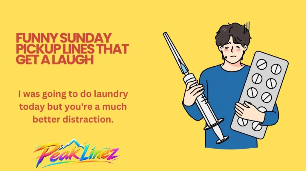 Funny Sunday Pickup Lines That Get a Laugh