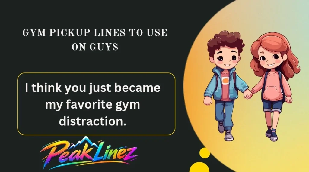 Gym Pickup Lines to Use on Guys