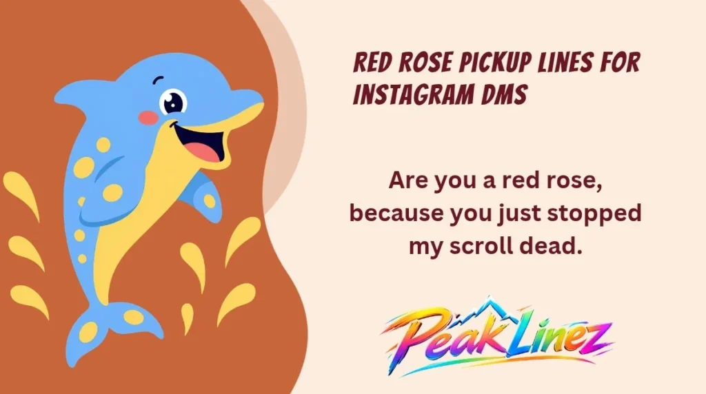 Red Rose Pickup Lines for Instagram DMs