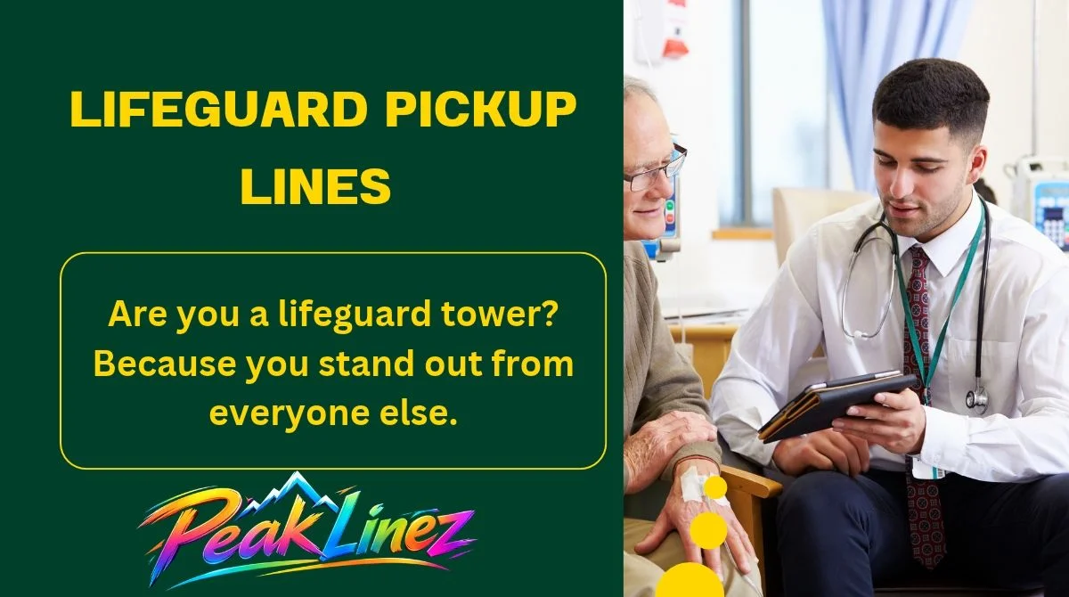 Lifeguard Pickup Lines